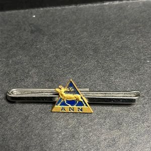 vintage money clip ANN with an elk signed Sporrong & Co stockholm